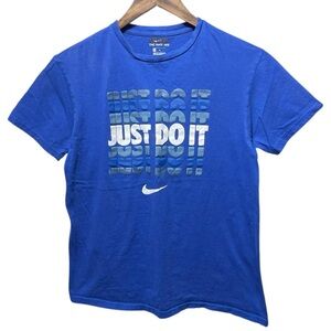 Nike Just do it echo and center swoosh Front graphic Short sleeve T-Shirt tee